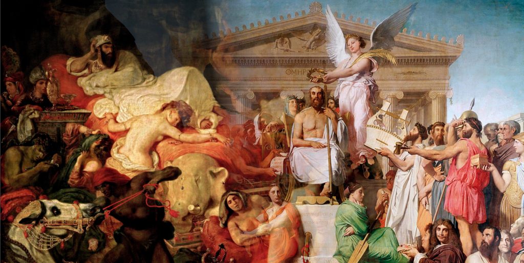 Ingres vs. Delacroix Veritas Journal